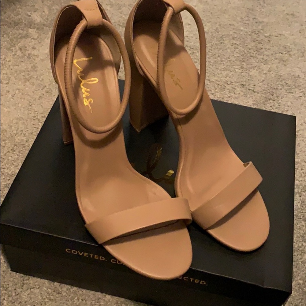 Tan heels